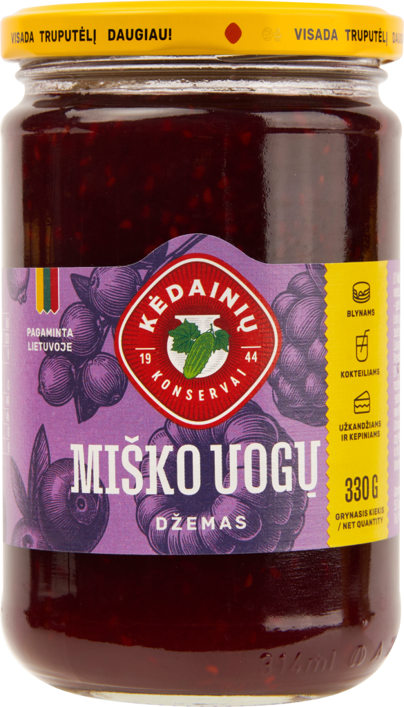 Miško uogų džemas