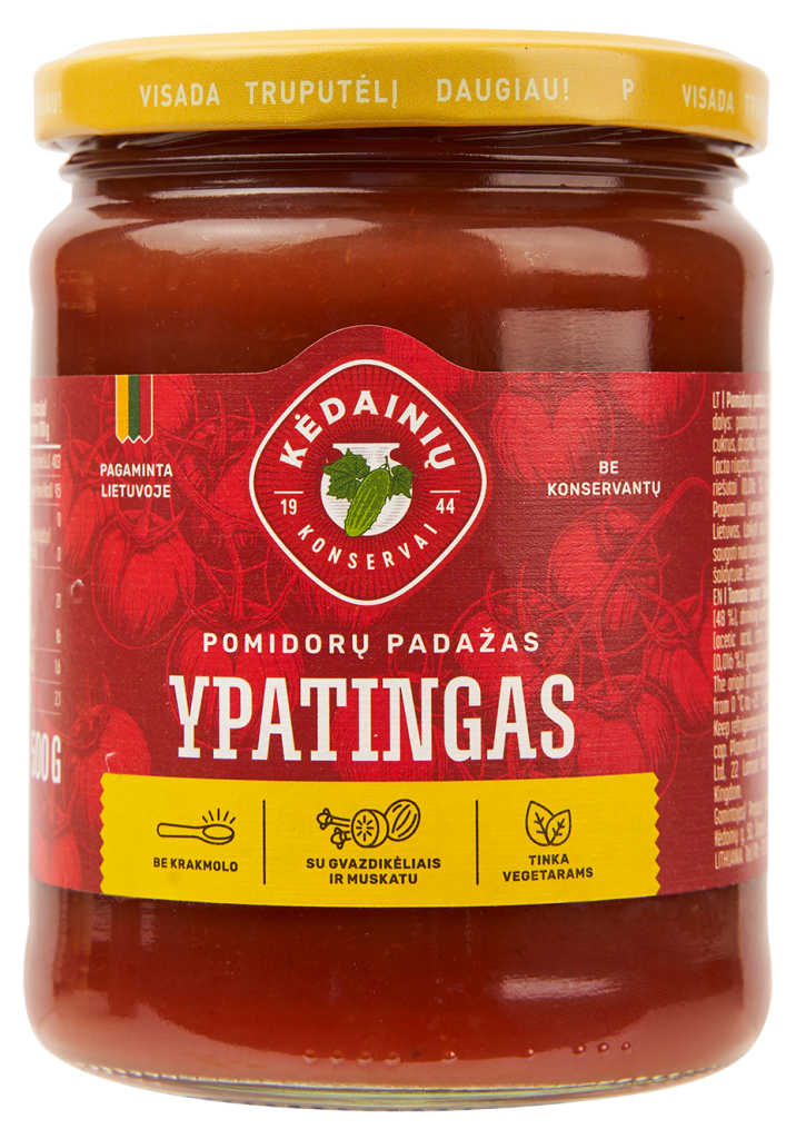 Pomidorų padažas Ypatingas