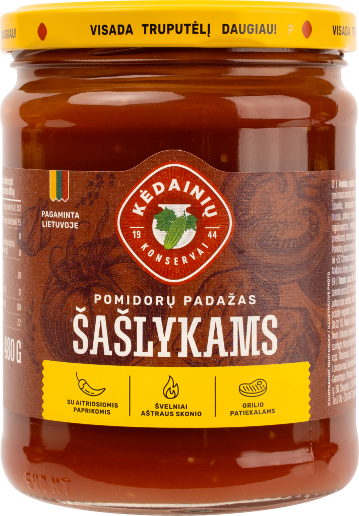 Pomidorų padažas šašlykams