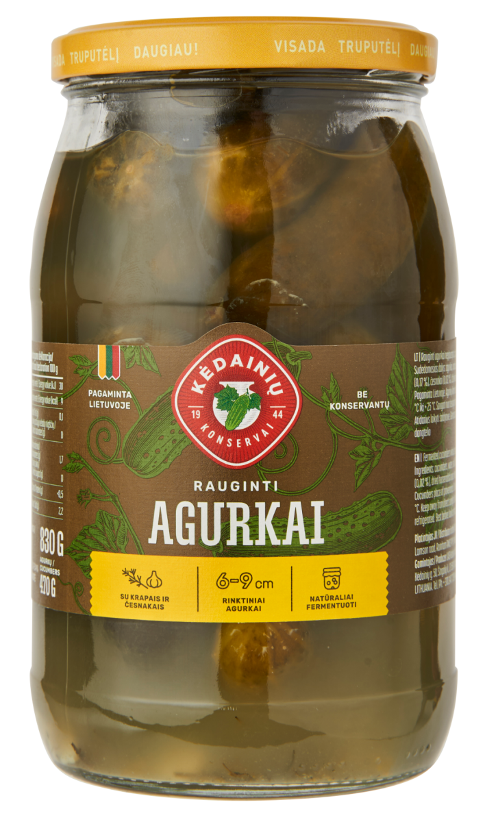 Rauginti agurkai