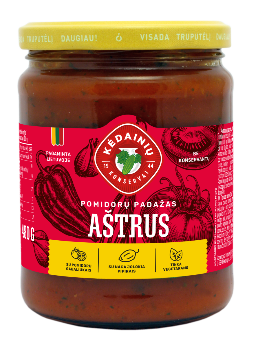 Aštrus pomidorų padažas